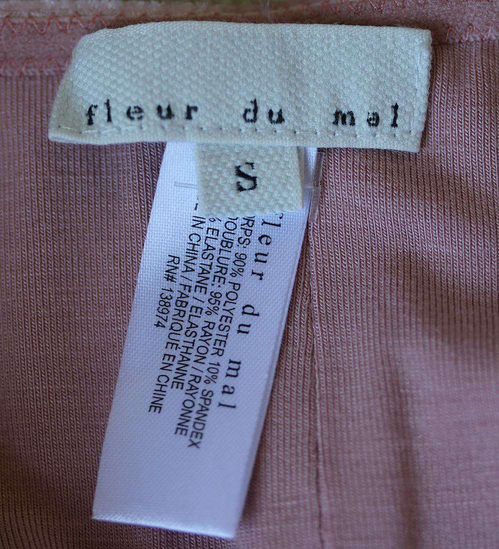 FLEUR DU MAL VELVET LONGLINE BRALETTE SMALL - Image 5