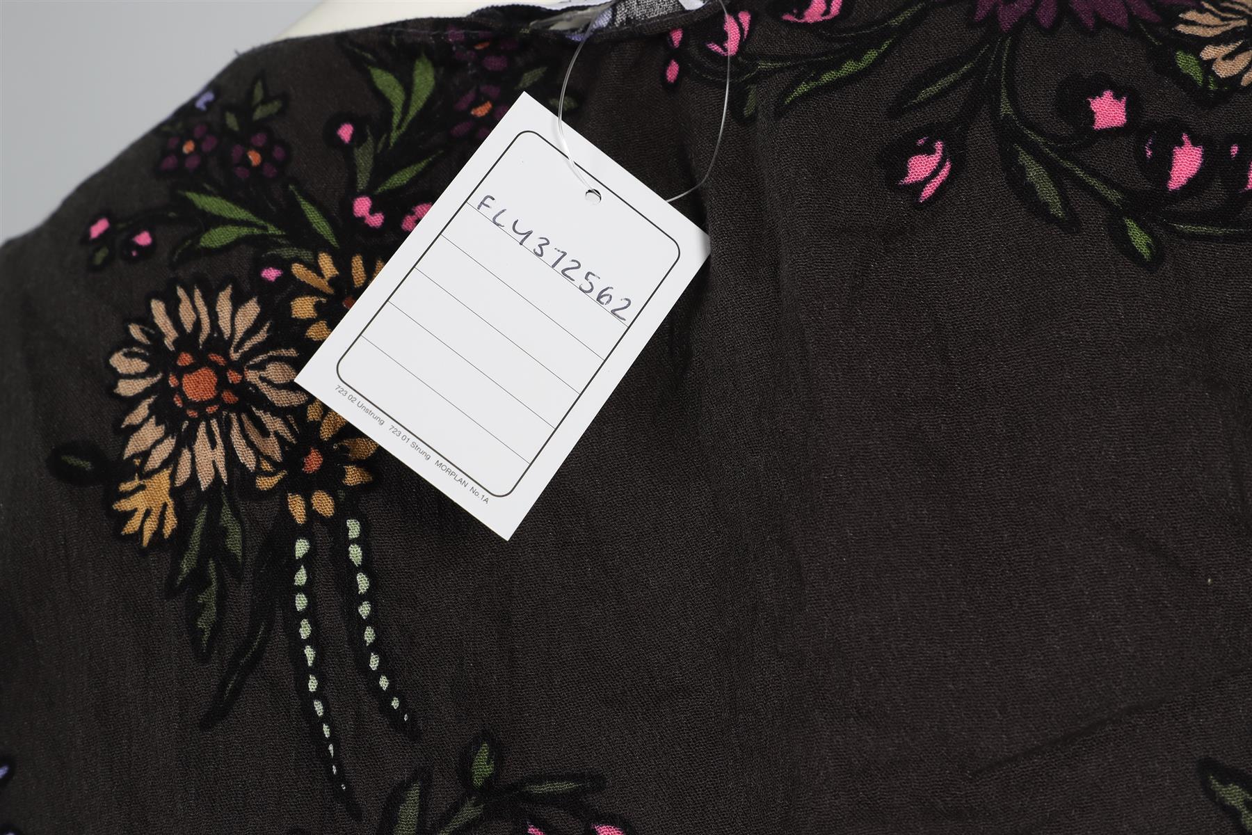 FLYNN SKYE BLACK CREPE TOP MEDIUM - Image 5