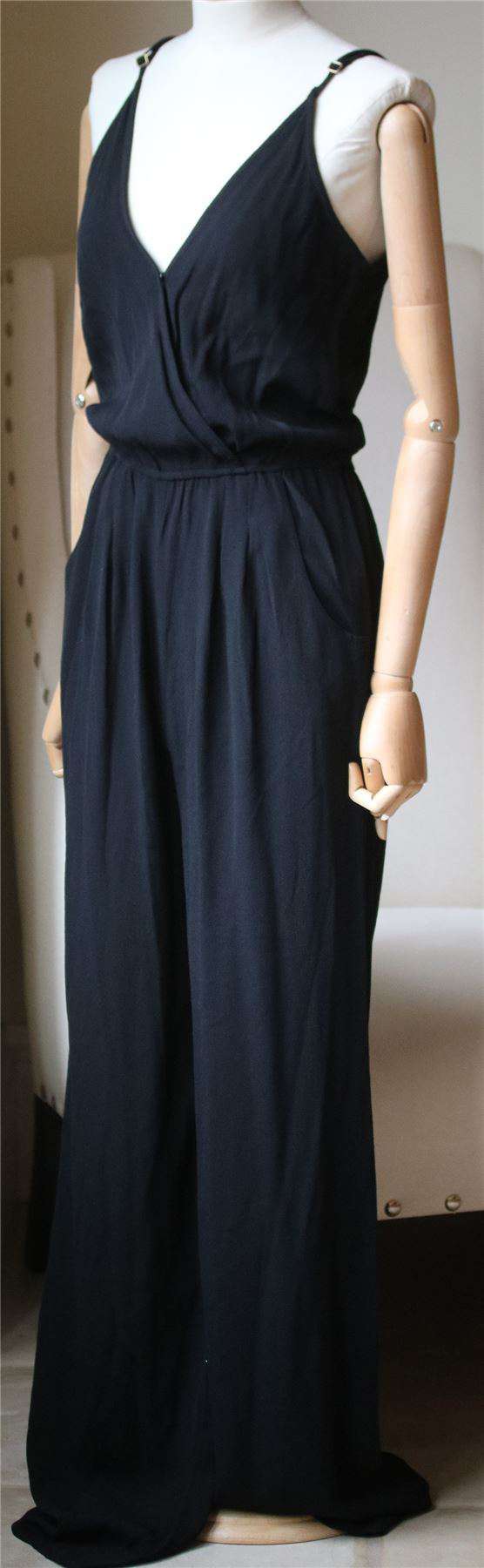 FLYNN SKYE DRESSY V NECK JUMPSUIT XSMALL - Image 2
