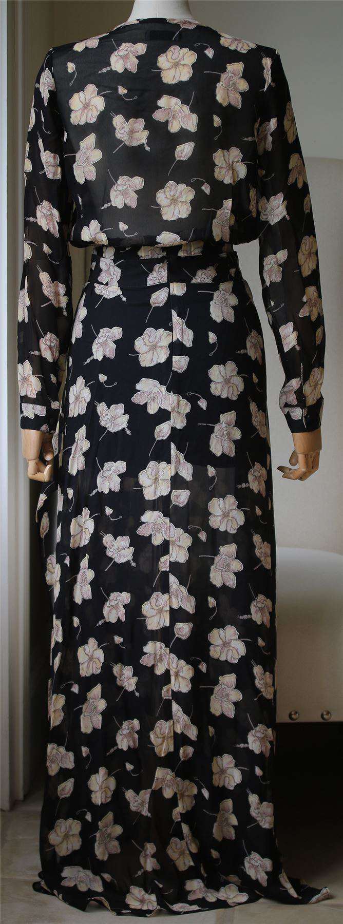 FLYNN SKYE FLORAL MAXI SKIRT SMALL - Image 3