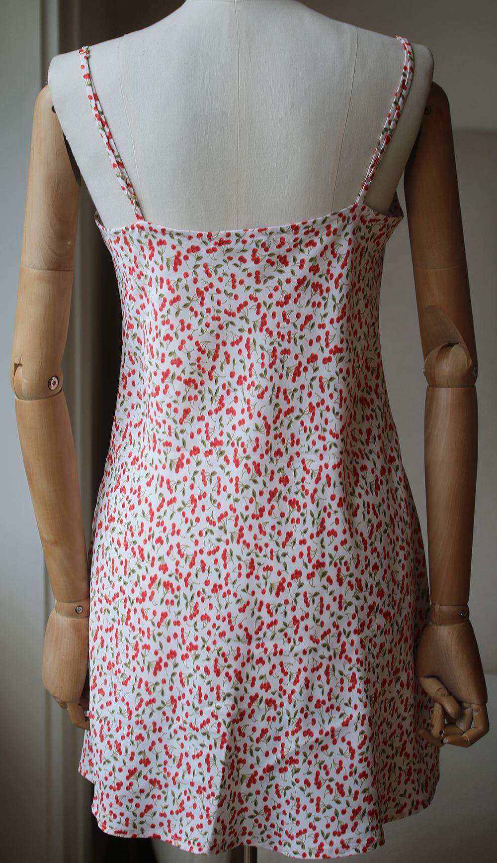 FLYNN SKYE MOLLY CHERRY MINI DRESS SMALL - Image 5