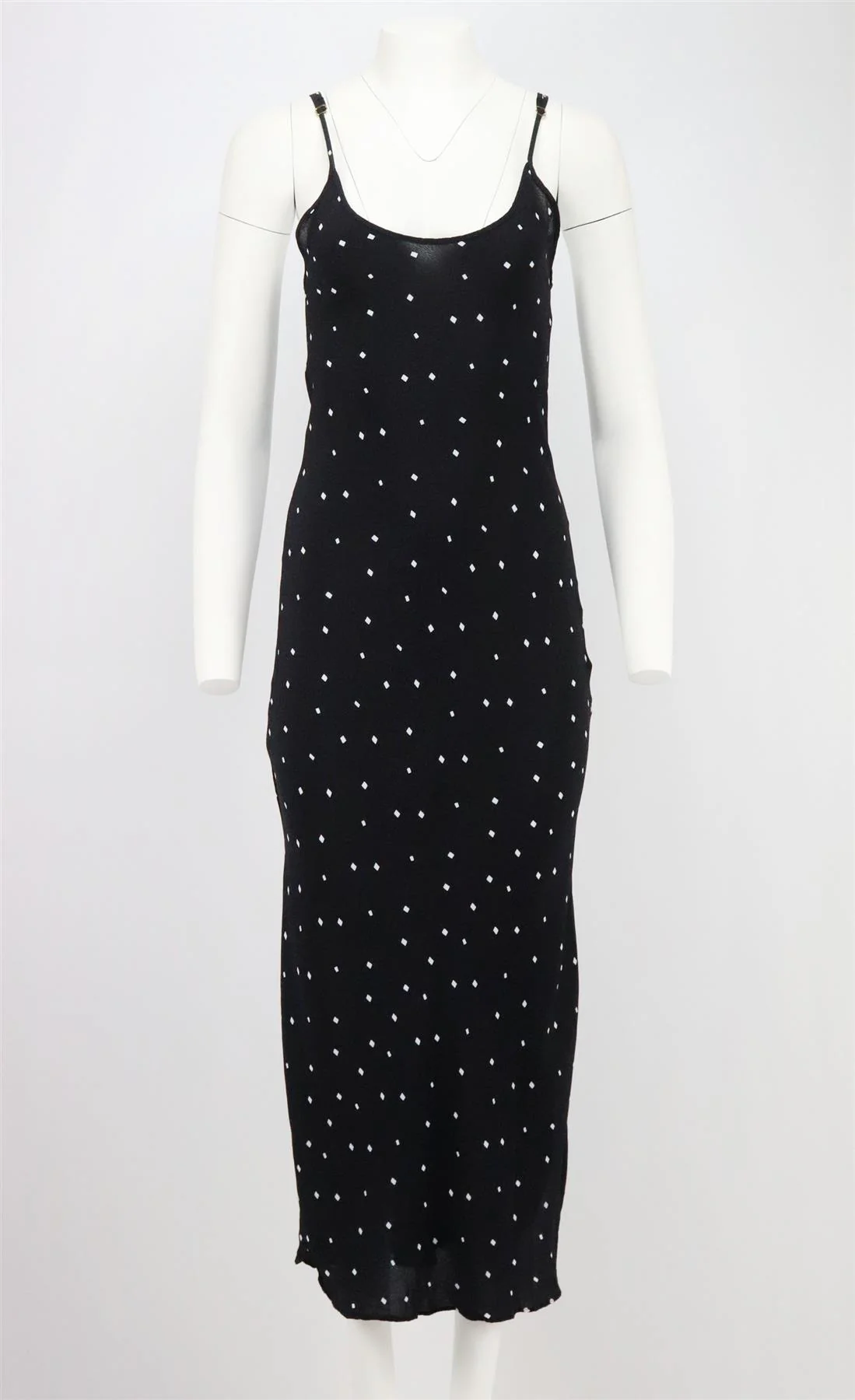 FLYNN SKYE PRINTED CREPE MAXI DRESS SMALL - Image 2