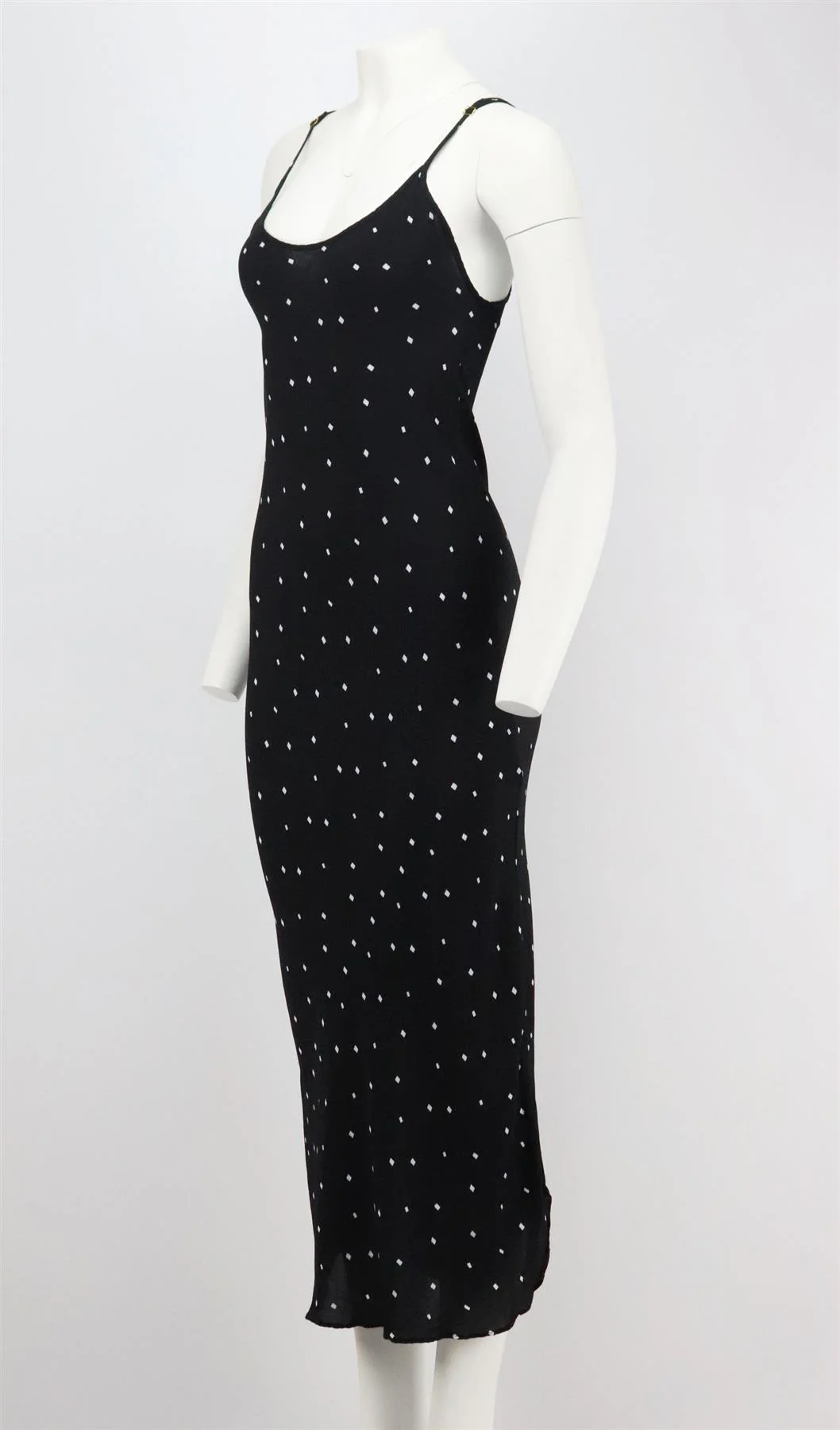FLYNN SKYE PRINTED CREPE MAXI DRESS SMALL - Image 3