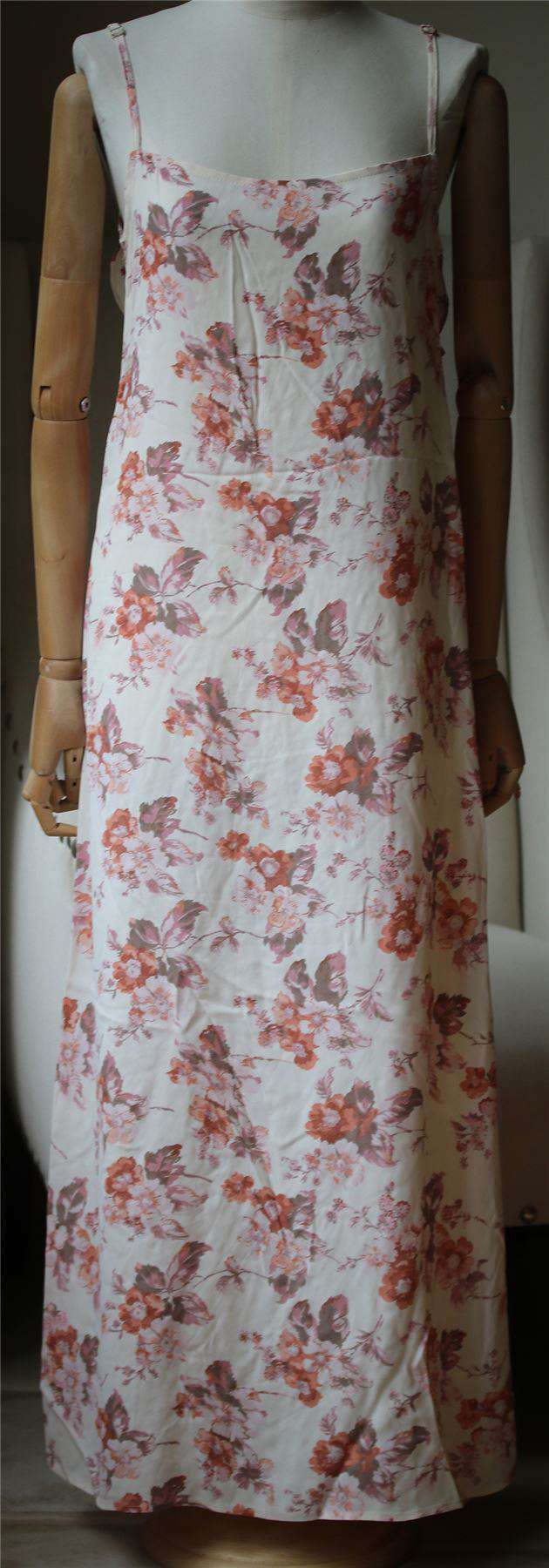 FLYNN SKYE RUFFLE SLIP MAXI DRESS XSMALL - Image 2
