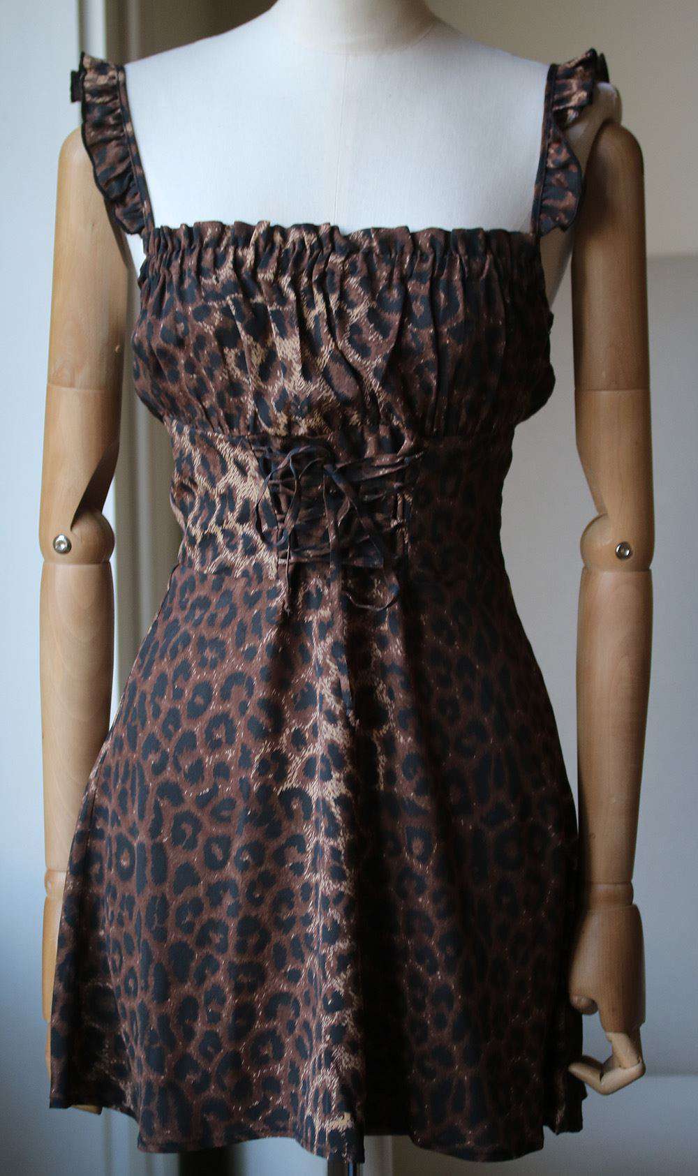 FLYNN SKYE X FORAY MIRAGE MINI DRESS SMALL - Image 3
