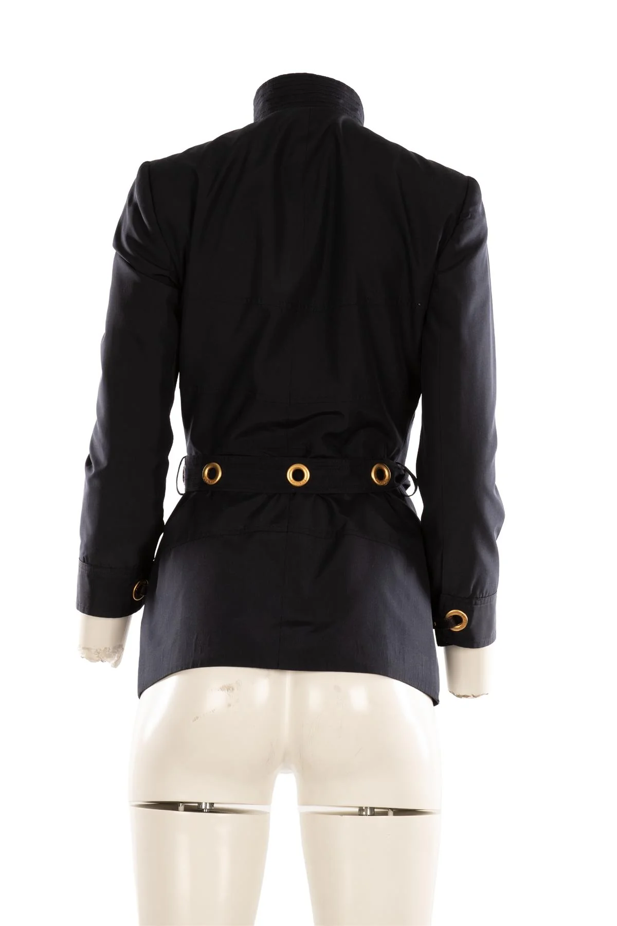 FONTANA COUTURE NAVY SHELL JACKET IT 40 UK 8 - Image 4
