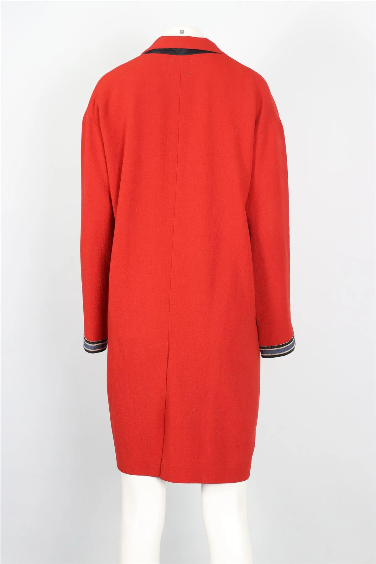 FORTE FORTE WOOL RED COAT UK 10 - Image 4