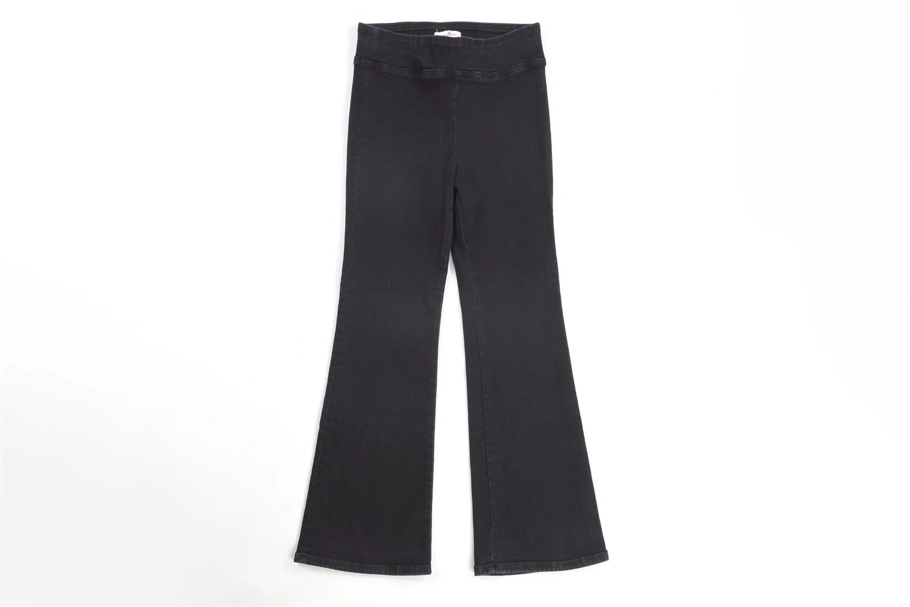 FRAME BLACK HIGH RISE FLARED JEANS UK 8-10 - Image 2