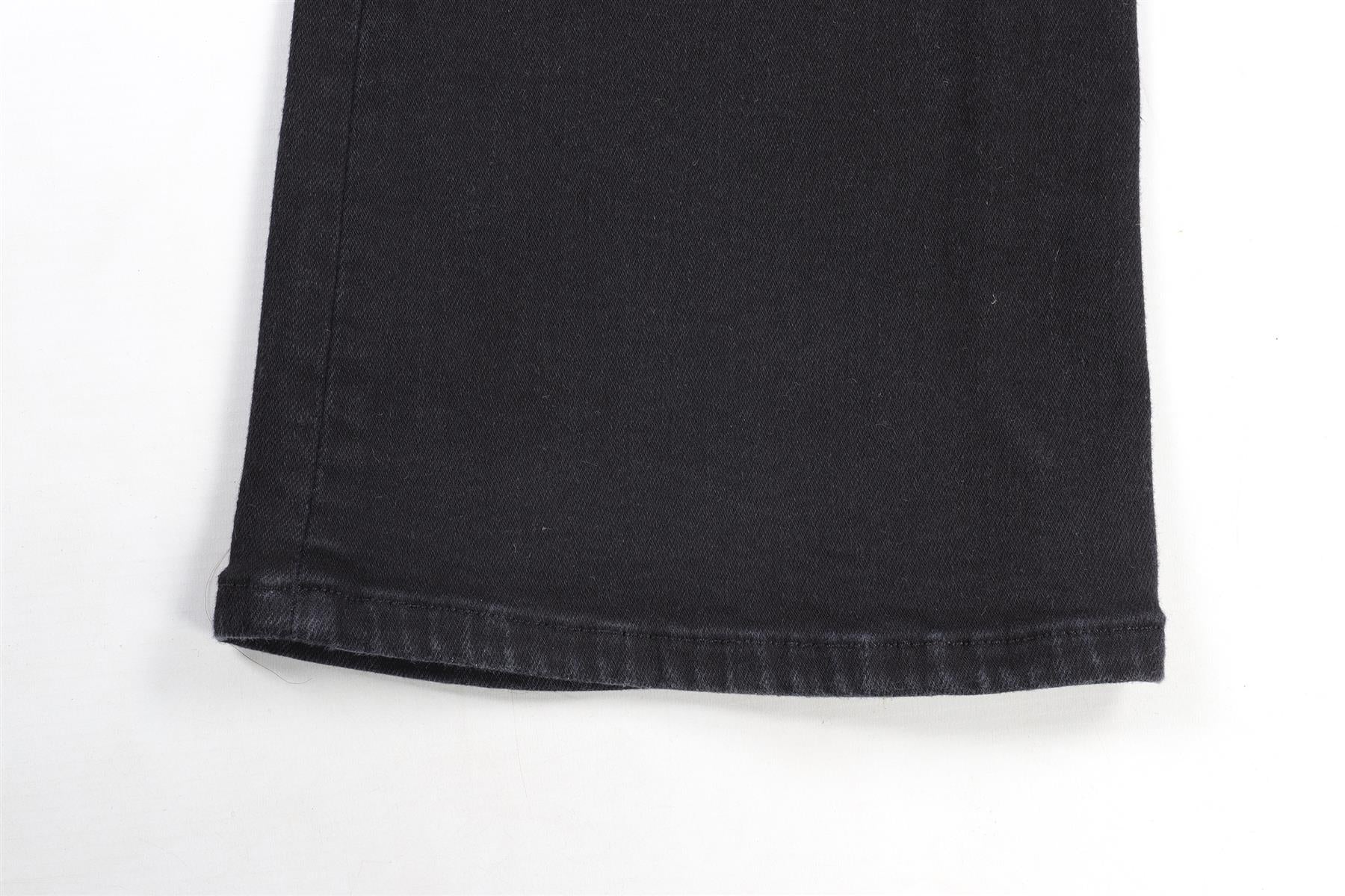 FRAME BLACK HIGH RISE FLARED JEANS UK 8-10 - Image 5
