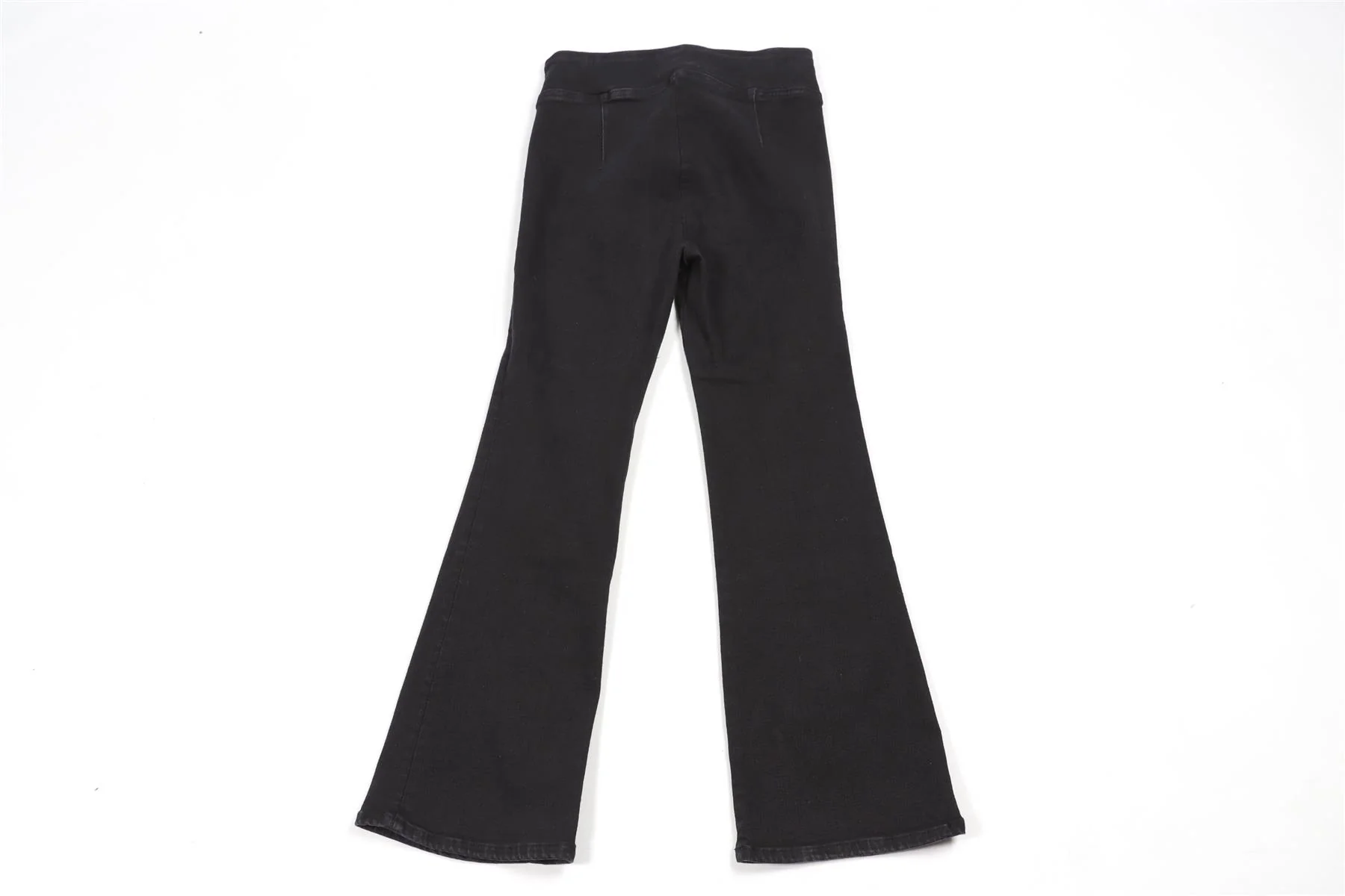 FRAME BLACK HIGH RISE FLARED JEANS UK 8 - Image 4