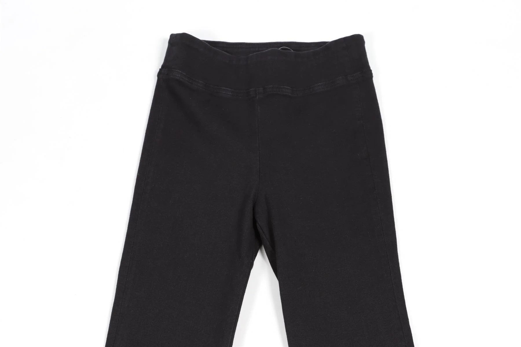 FRAME BLACK HIGH RISE FLARED JEANS UK 8 - Image 3
