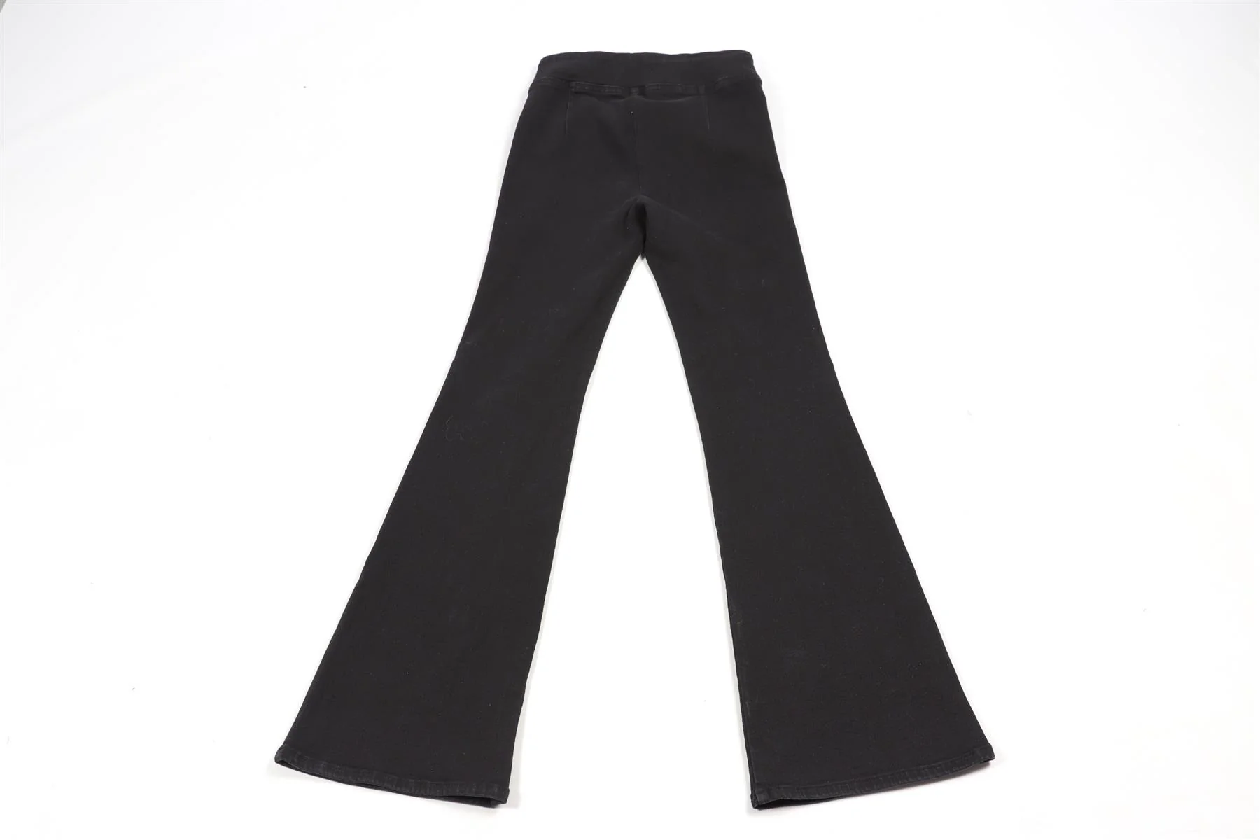 FRAME BLACK HIGH RISE FLARED JEANS UK 8 - Image 4