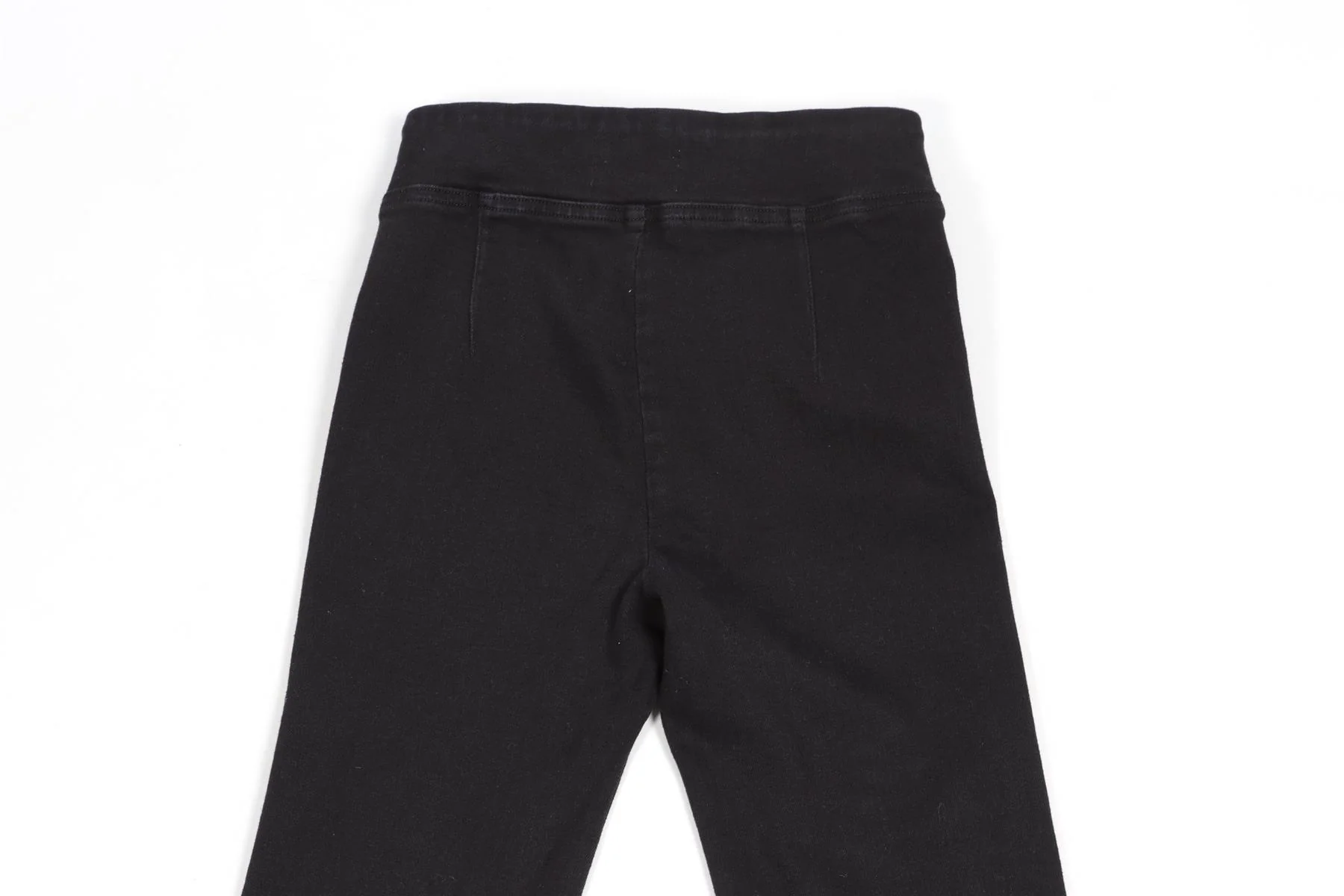 FRAME BLACK HIGH RISE FLARED JEANS UK 8 - Image 5