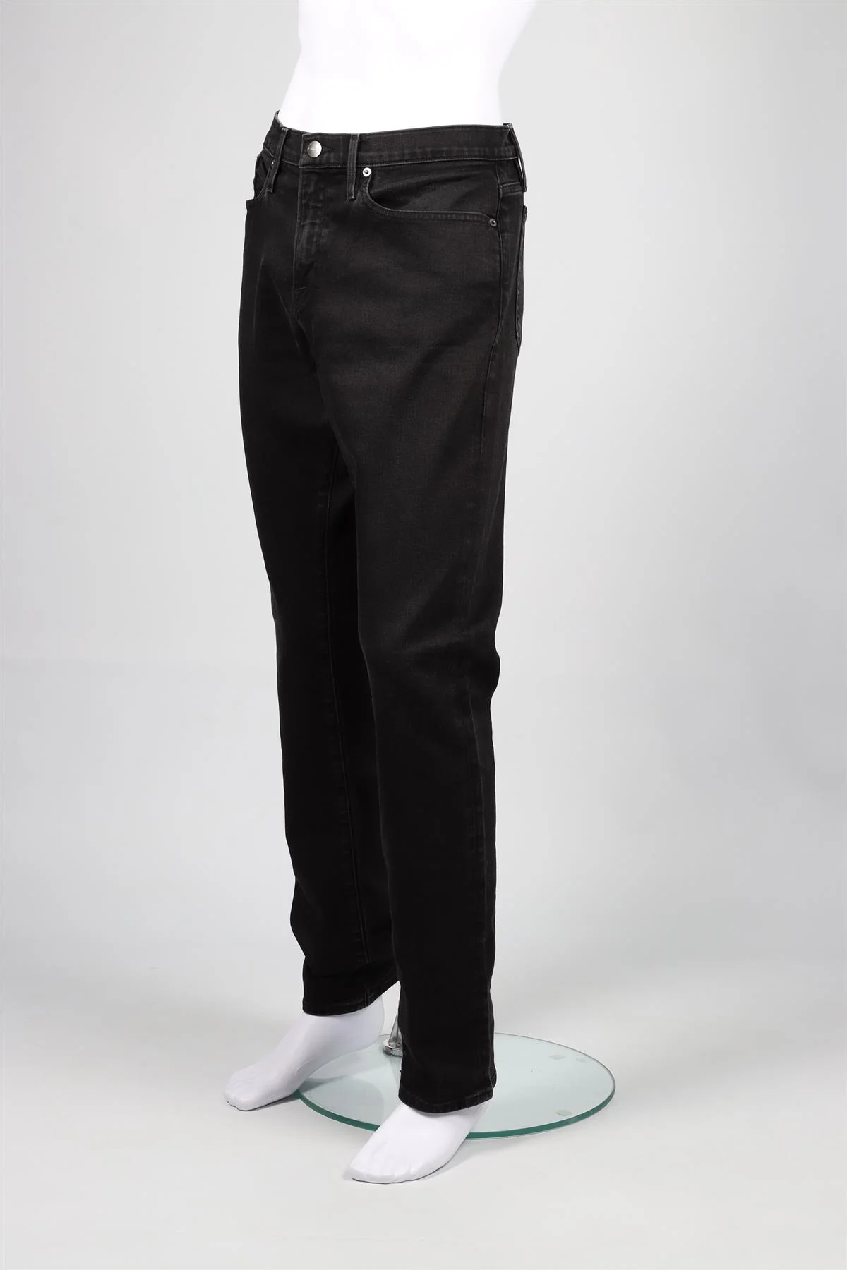 FRAME BLACK MEN'S STRAIGHT LEG JEANS W 36 - Image 3