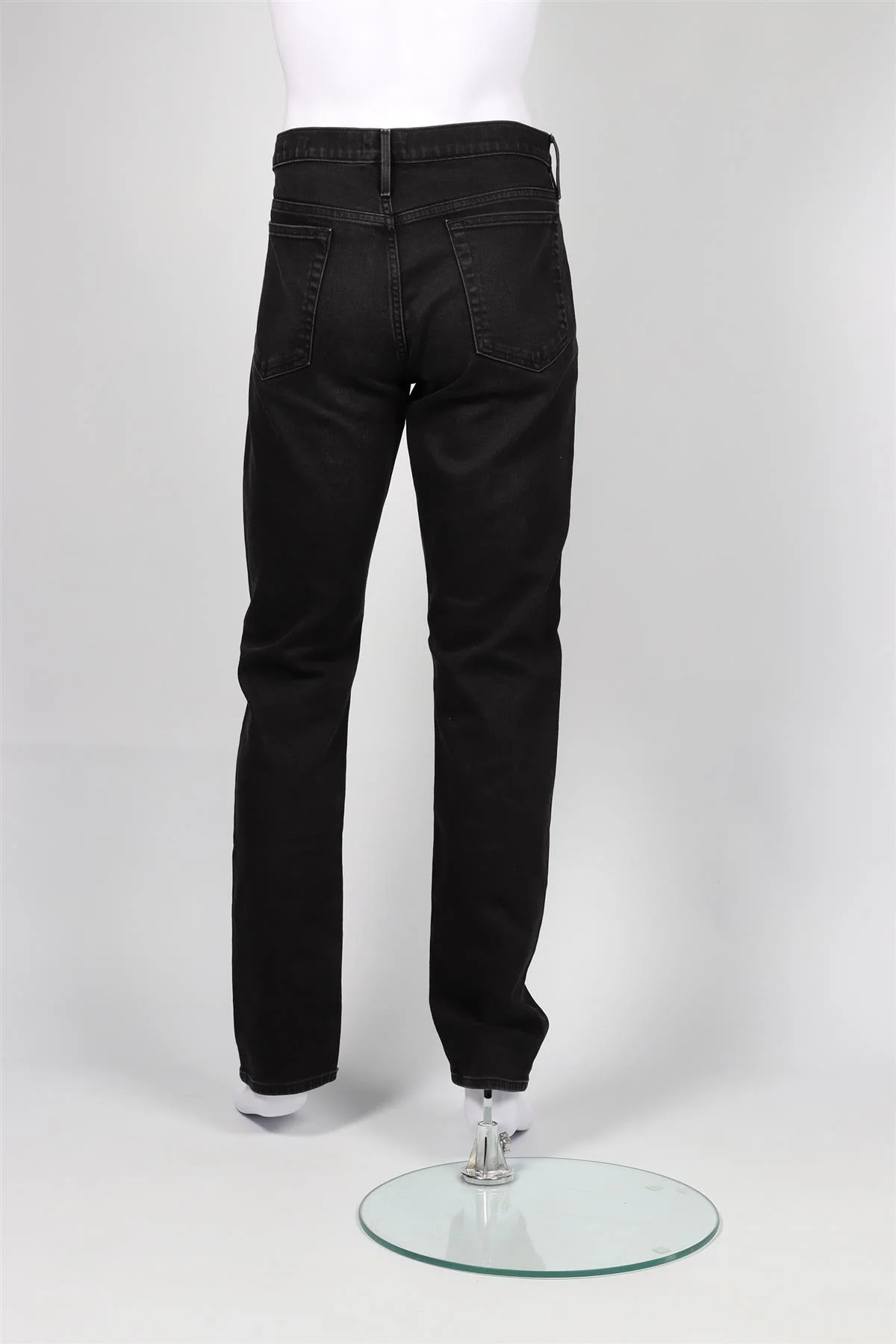 FRAME BLACK MEN'S STRAIGHT LEG JEANS W 36 - Image 4