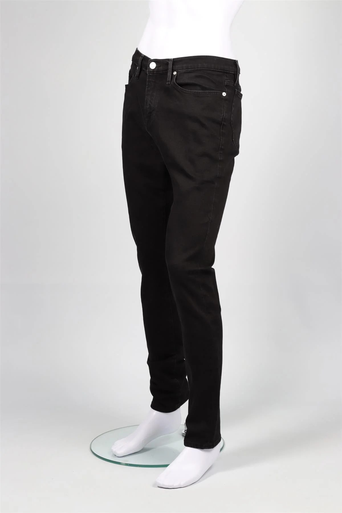 FRAME BLACK MEN'S STRAIGHT LEG JEANS W34 - Image 3
