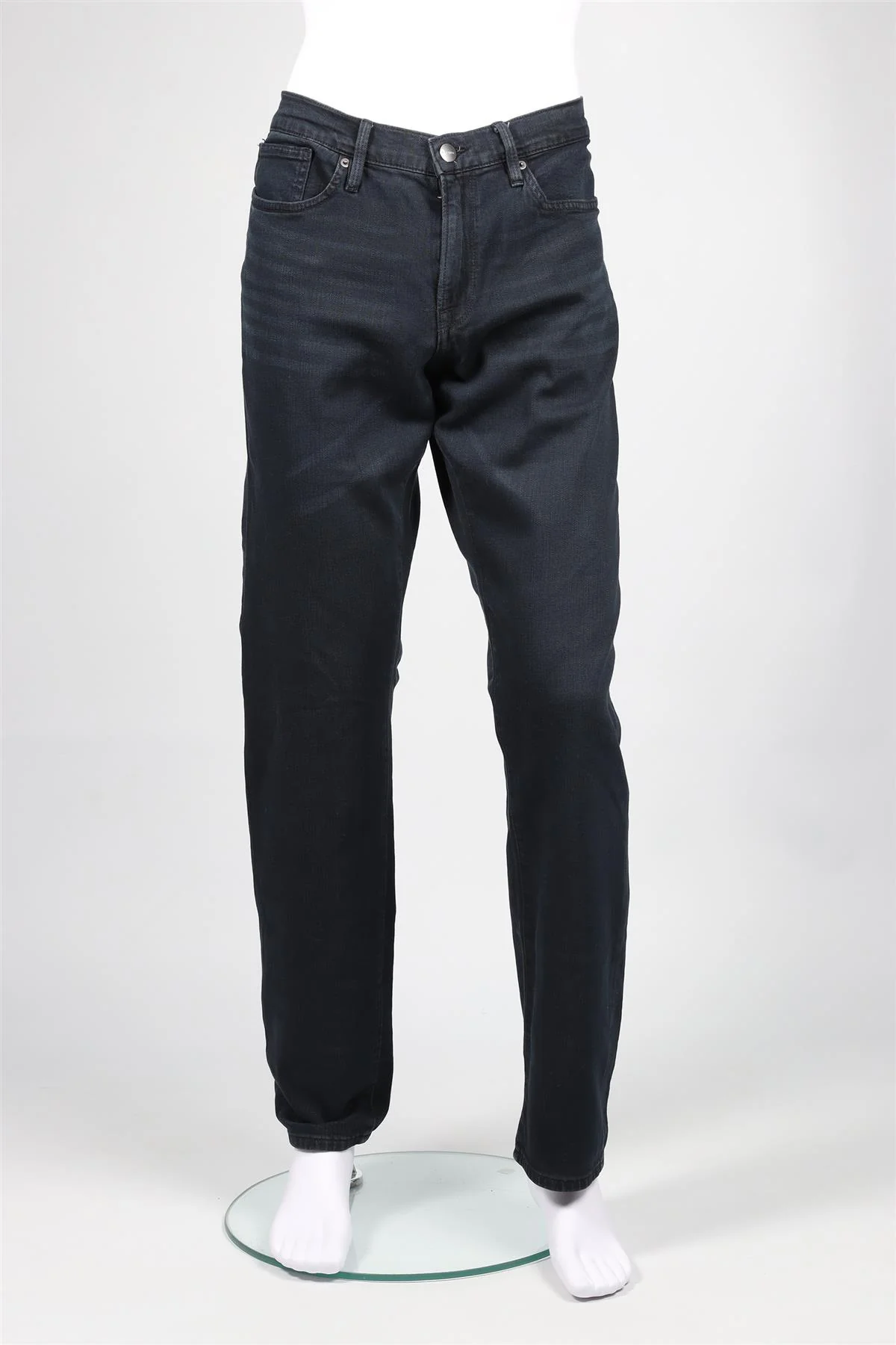 FRAME BLUE MEN'S STRAIGHT LEG JEANS W 36 - Image 2