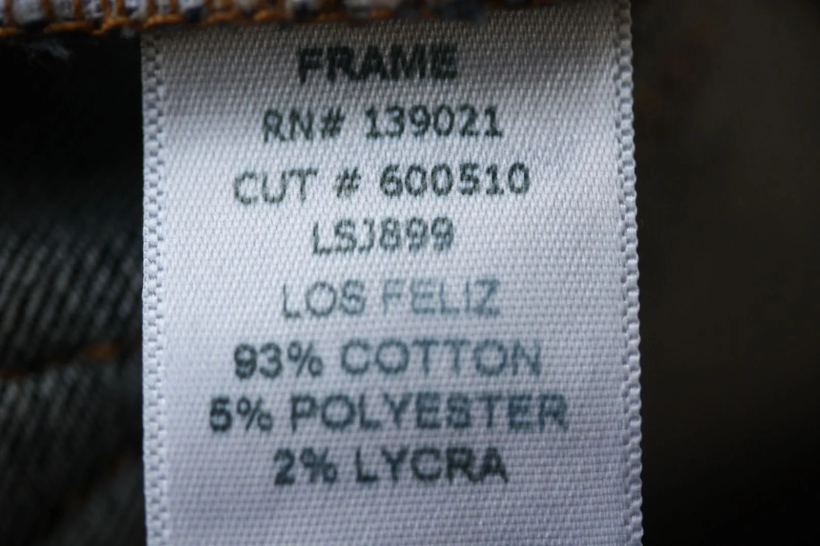 FRAME DENIM LE SKINNY DE JEANNE DISTRESSED JEANS IN LOS FELIZ W25 UK 6/8 - Image 12