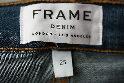 FRAME DENIM LE SKINNY DE JEANNE DISTRESSED JEANS W25 UK 6/8 - Image 7