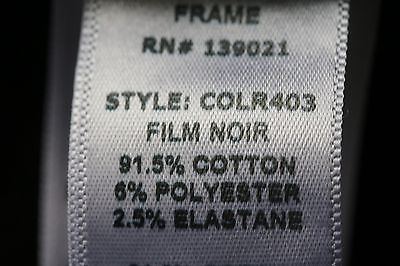 FRAME DENIM LE SKINNY DE JEANNE FILM NOIR DISTRESSED JEANS W26 UK 8 - Image 10