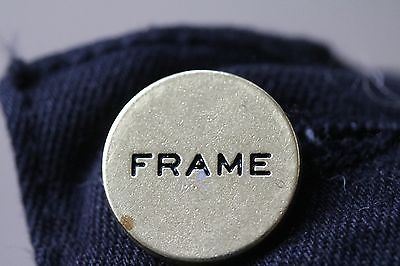 FRAME DENIM LE SKINNY DE JEANNE FILM NOIR DISTRESSED JEANS W26 UK 8 - Image 11
