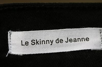 FRAME DENIM LE SKINNY DE JEANNE FILM NOIR DISTRESSED JEANS W26 UK 8 - Image 9