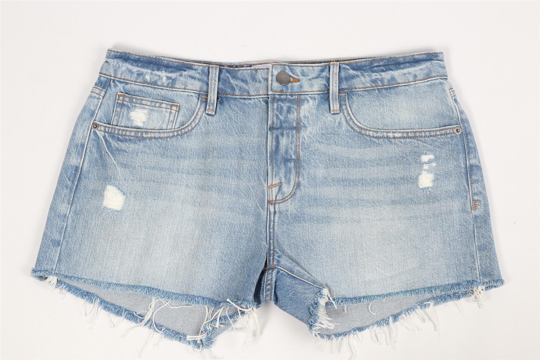 FRAME DENIM SHORTS W27 UK 8-10 - Image 2