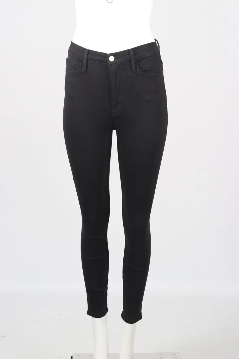 FRAME HIGH RISE SKINNY JEANS W27 UK 8-10 - Image 2