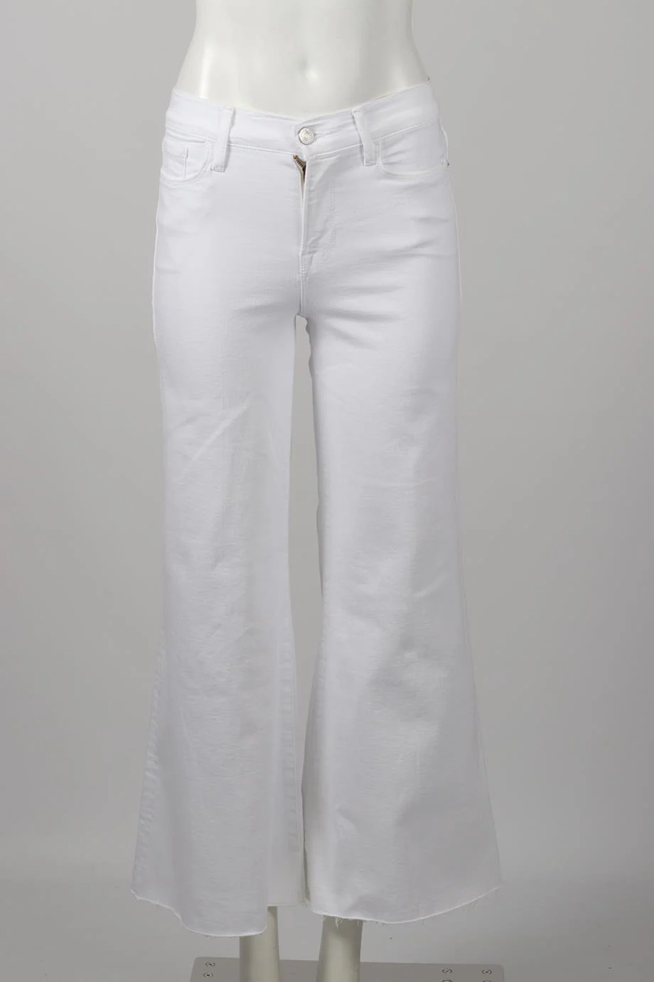 FRAME HIGH RISE WIDE LEG JEANS W26 UK 8 - Image 2