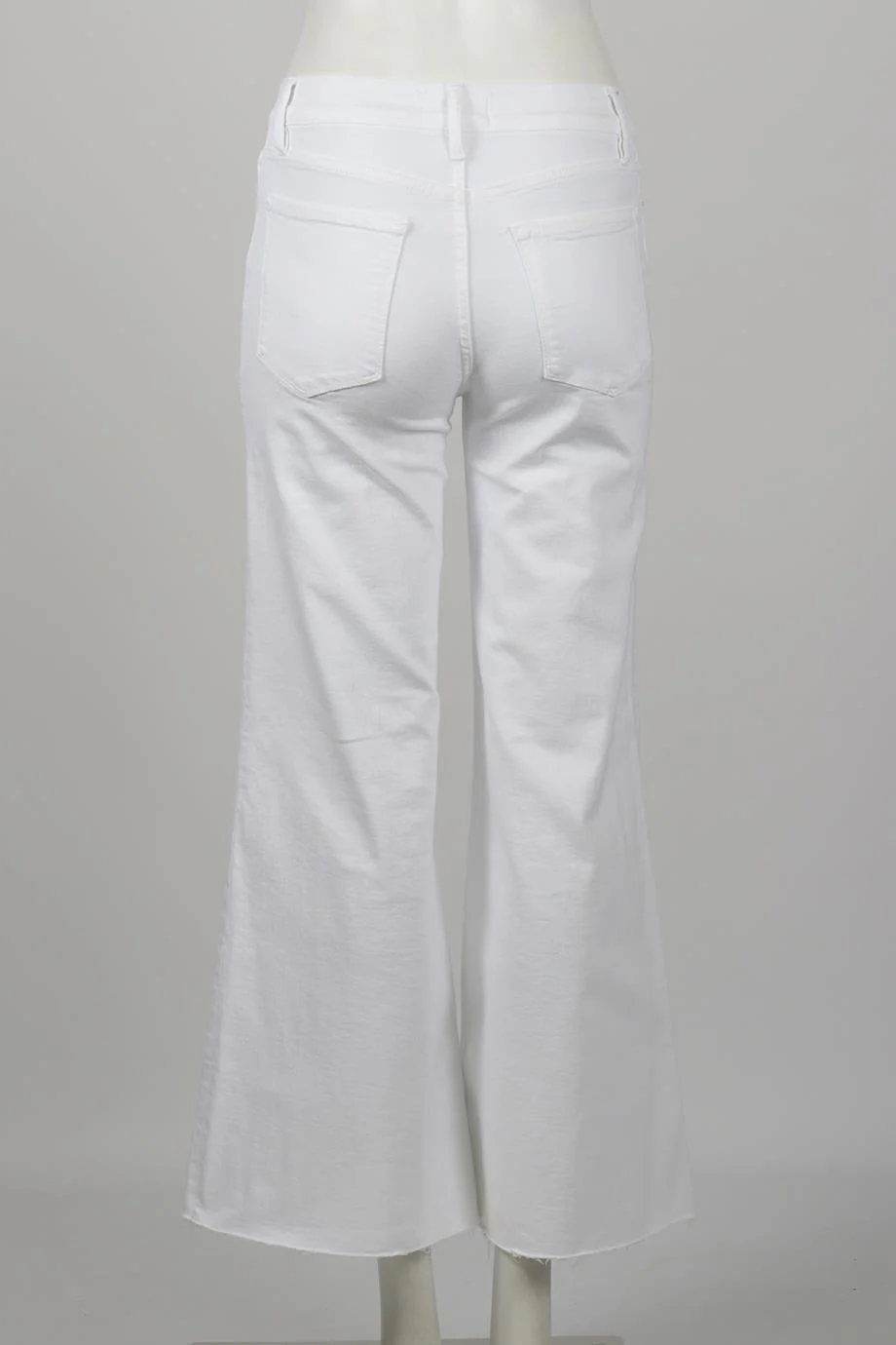 FRAME HIGH RISE WIDE LEG JEANS W26 UK 8 - Image 4