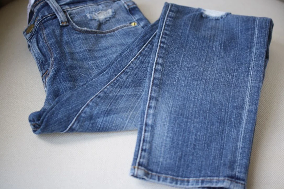 FRAME LE GARCON AMHERST JEANS W24 UK 6 - Image 2