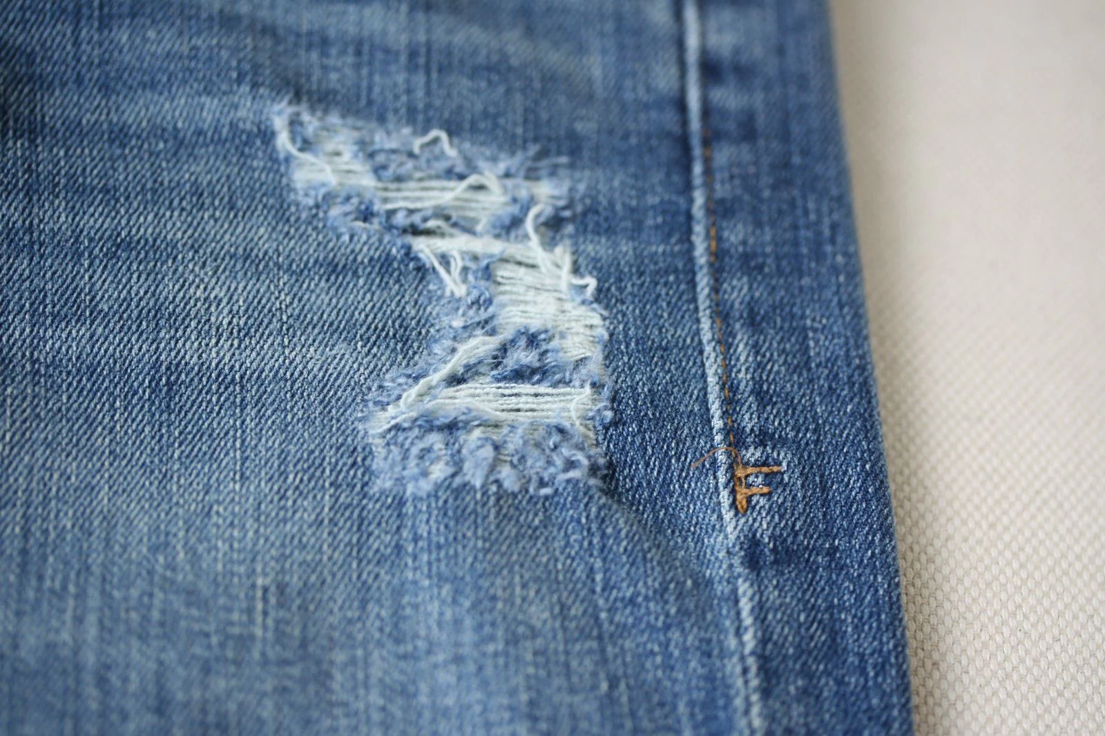 FRAME LE GARCON BROOKS JEANS W24 UK 6 - Image 6