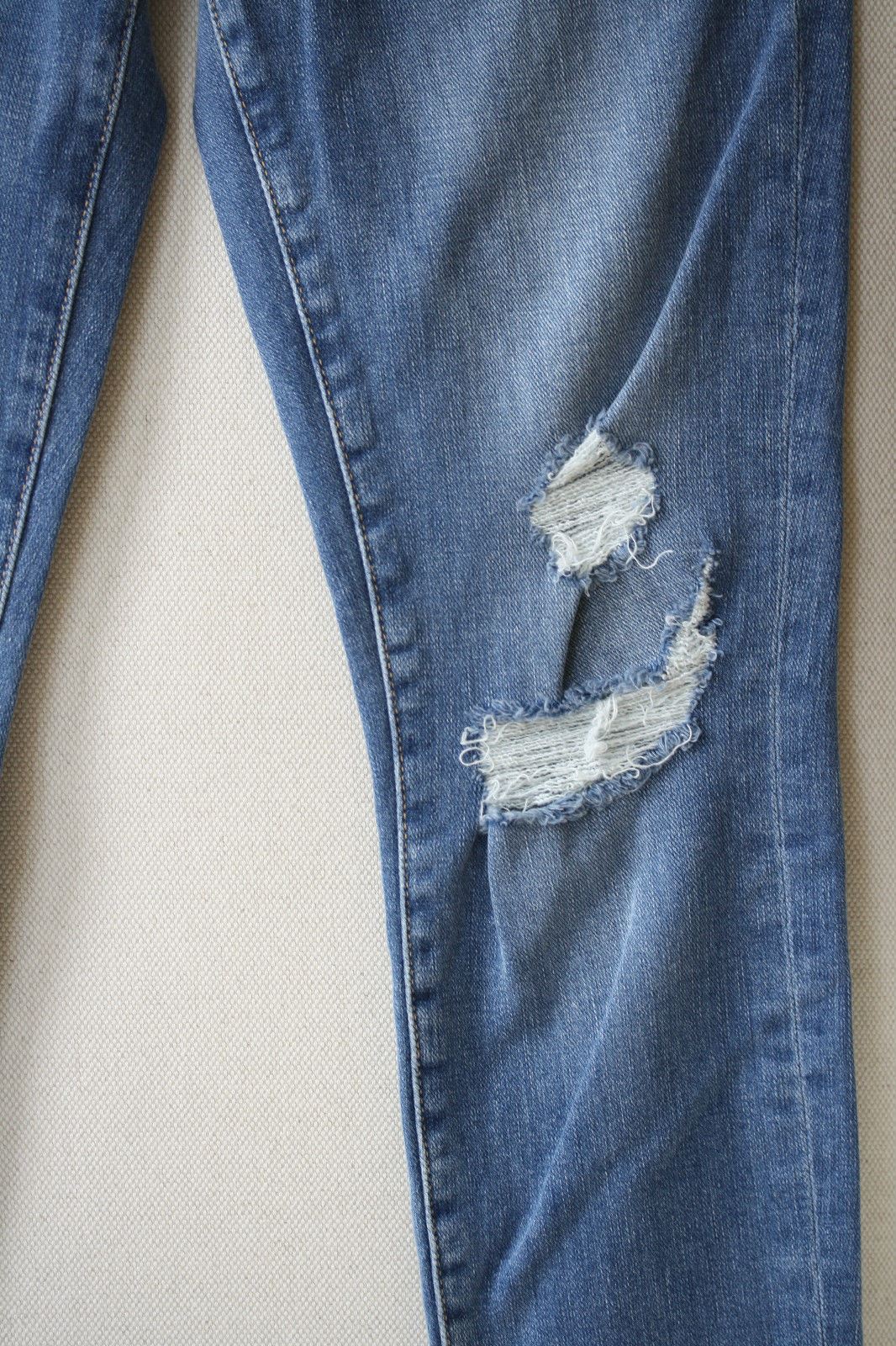 FRAME LE SKINNY DE JEANNE LAUREL JEANS W25 UK 6/8 - Image 7
