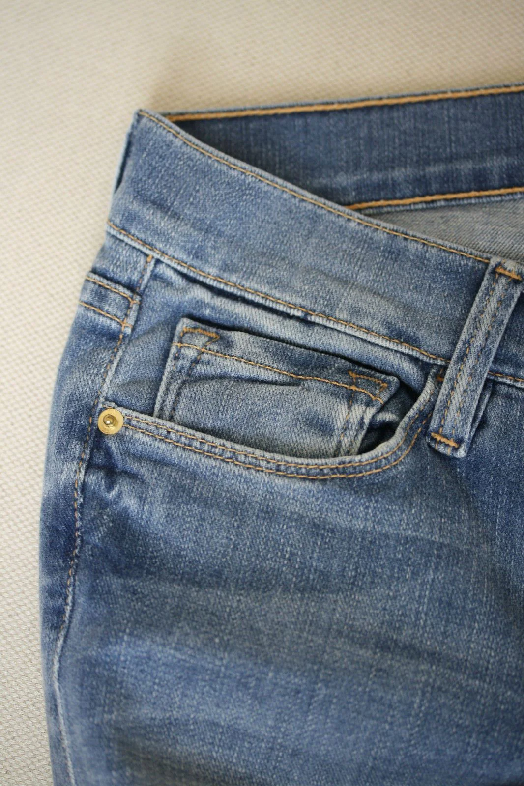 FRAME LE SKINNY DE JEANNE LAUREL JEANS W25 UK 6/8 - Image 9