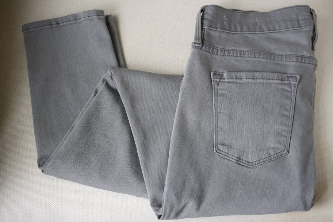 FRAME LE SKINNY DE JEANNE WILSHIRE GREY JEANS W25 UK 6/8 - Image 2