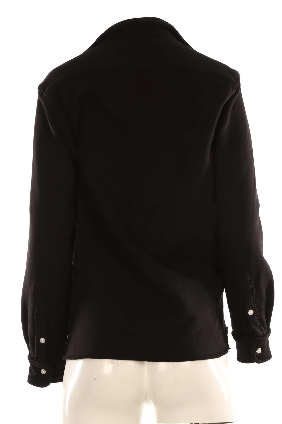 FRANK & EILEEN BLACK COTTON SHIRT SMALL - Image 4