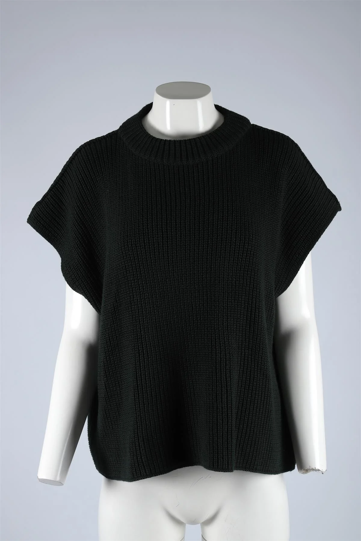 FRANK & EILEEN GREEN COTTON VEST SMALL - Image 2