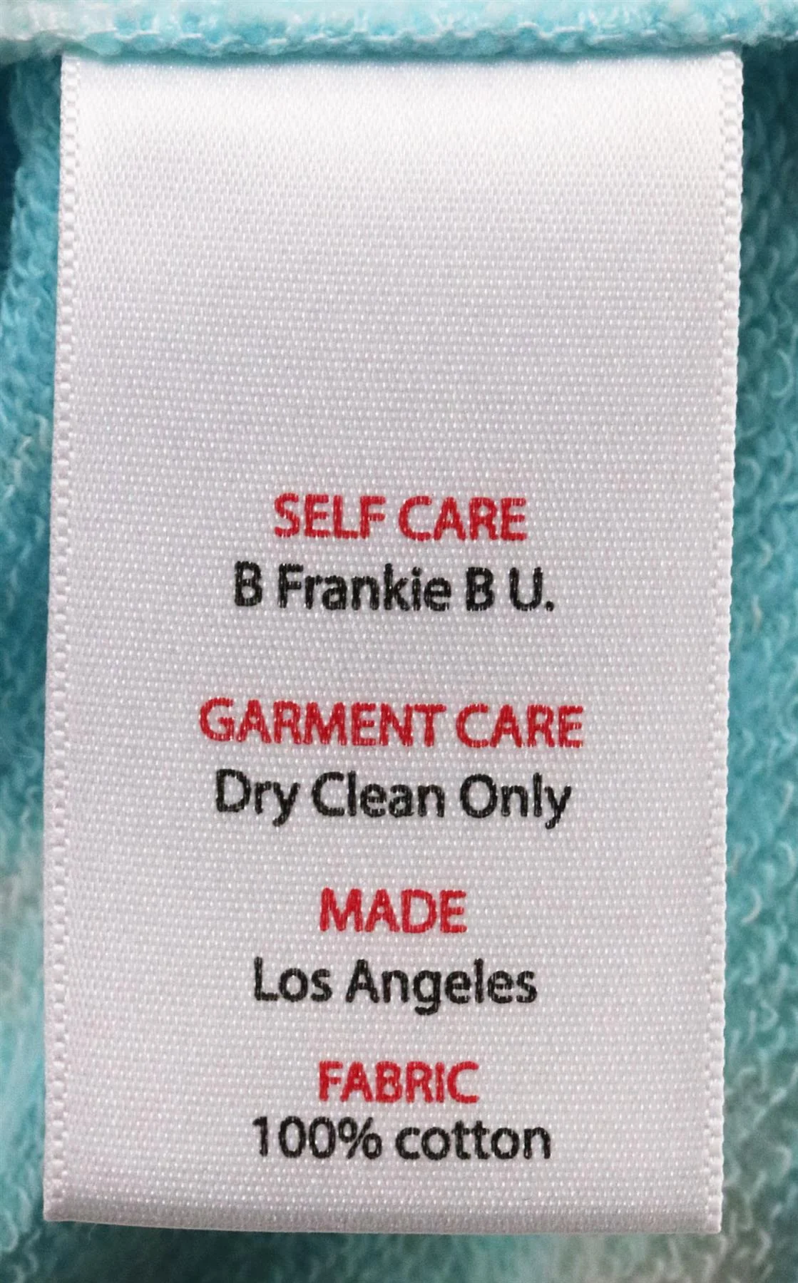 FRANKIE B CROPPED EMBELLISHED TIE DYED COTTON JERSEY HOODIE SMALL - Image 6