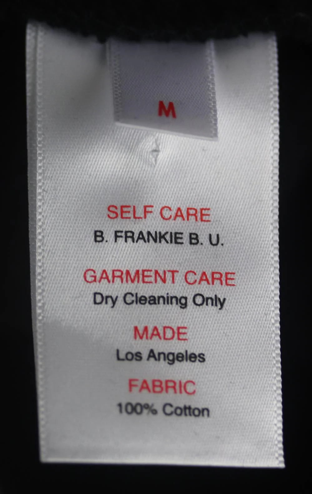 FRANKIE B KYLIE CROPPED EMBELLISHED PRINTED COTTON JERSEY HOODIE MEDIUM - Image 6