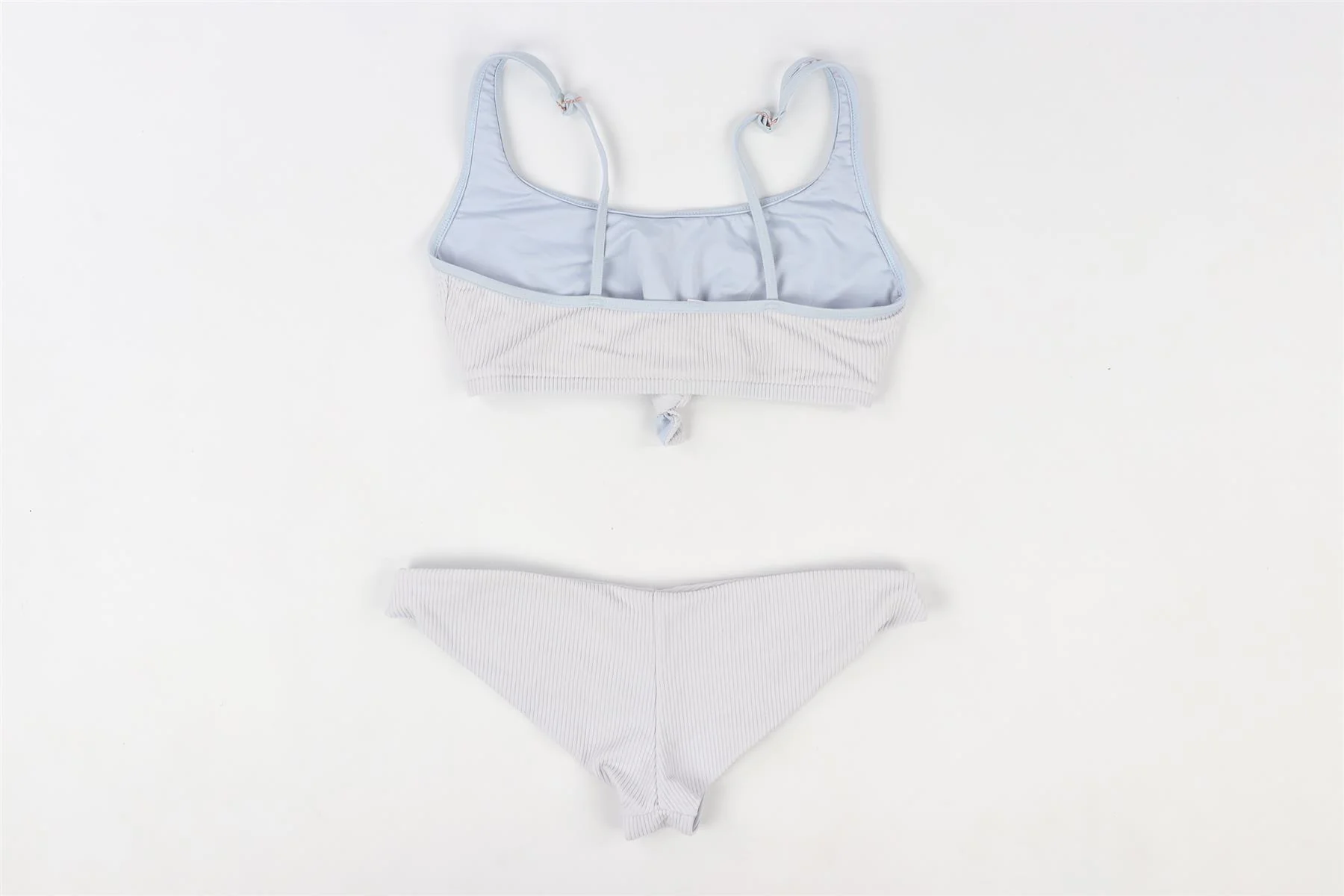 FRANKIES BIKINIS BLUE BIKINI MEDIUM - Image 4