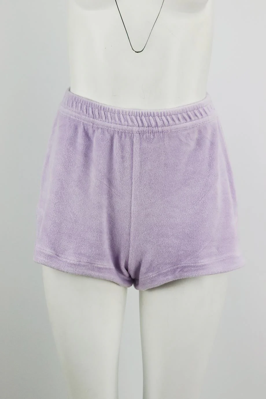 FRANKIES BIKINIS COTTON TERRY SHORTS SMALL - Image 2