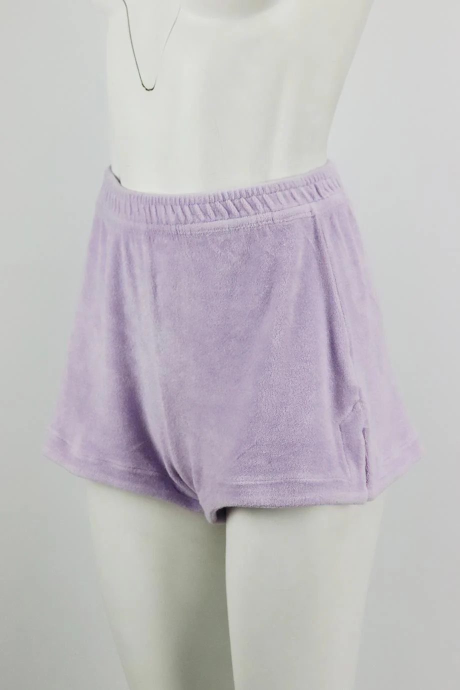 FRANKIES BIKINIS COTTON TERRY SHORTS SMALL - Image 3