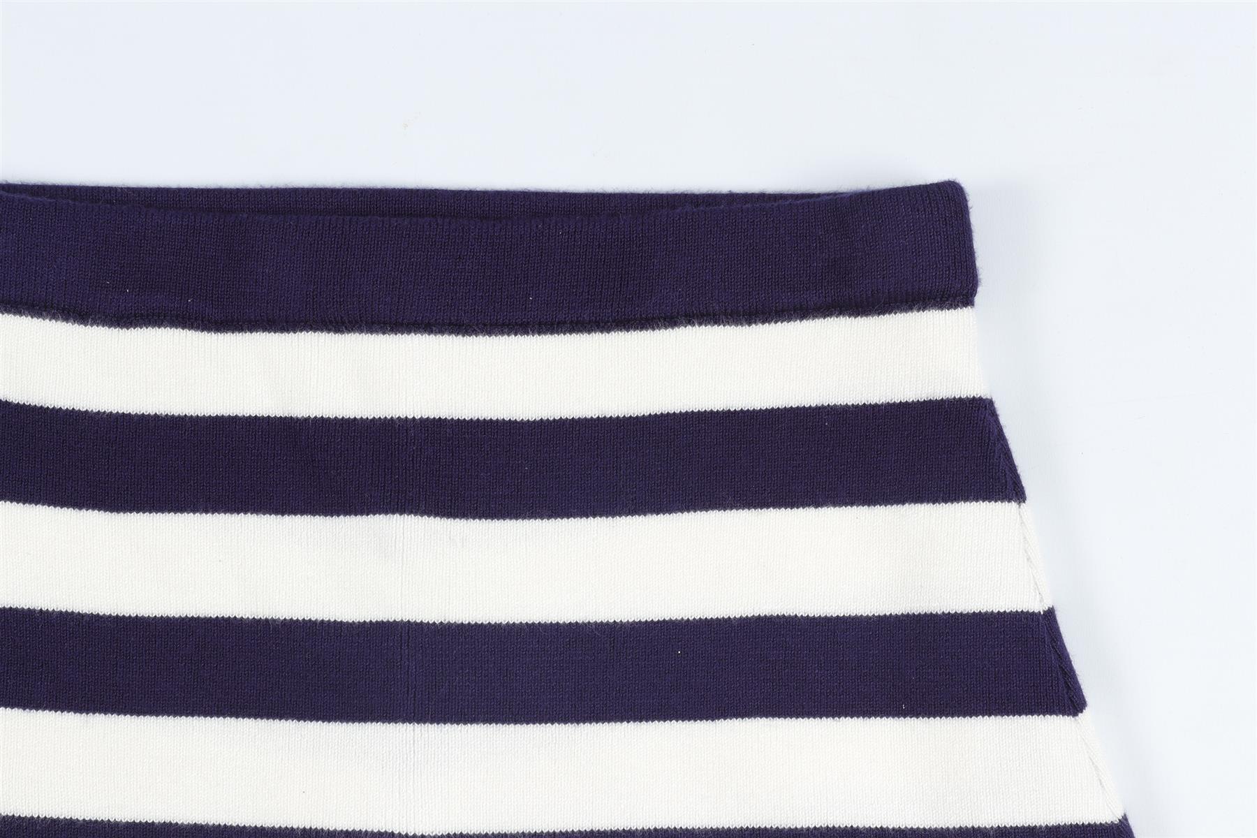 FRANKIE'S BIKINIS NAVY KNIT SKORT XSMALL - Image 5
