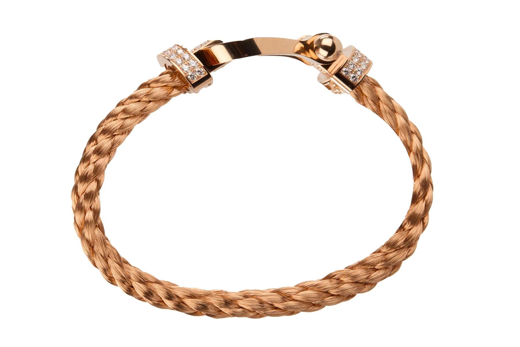 FRED FORCE 10 EXTRA LARGE 18K ROSE GOLD BRACELET 19.7 CM - Image 5