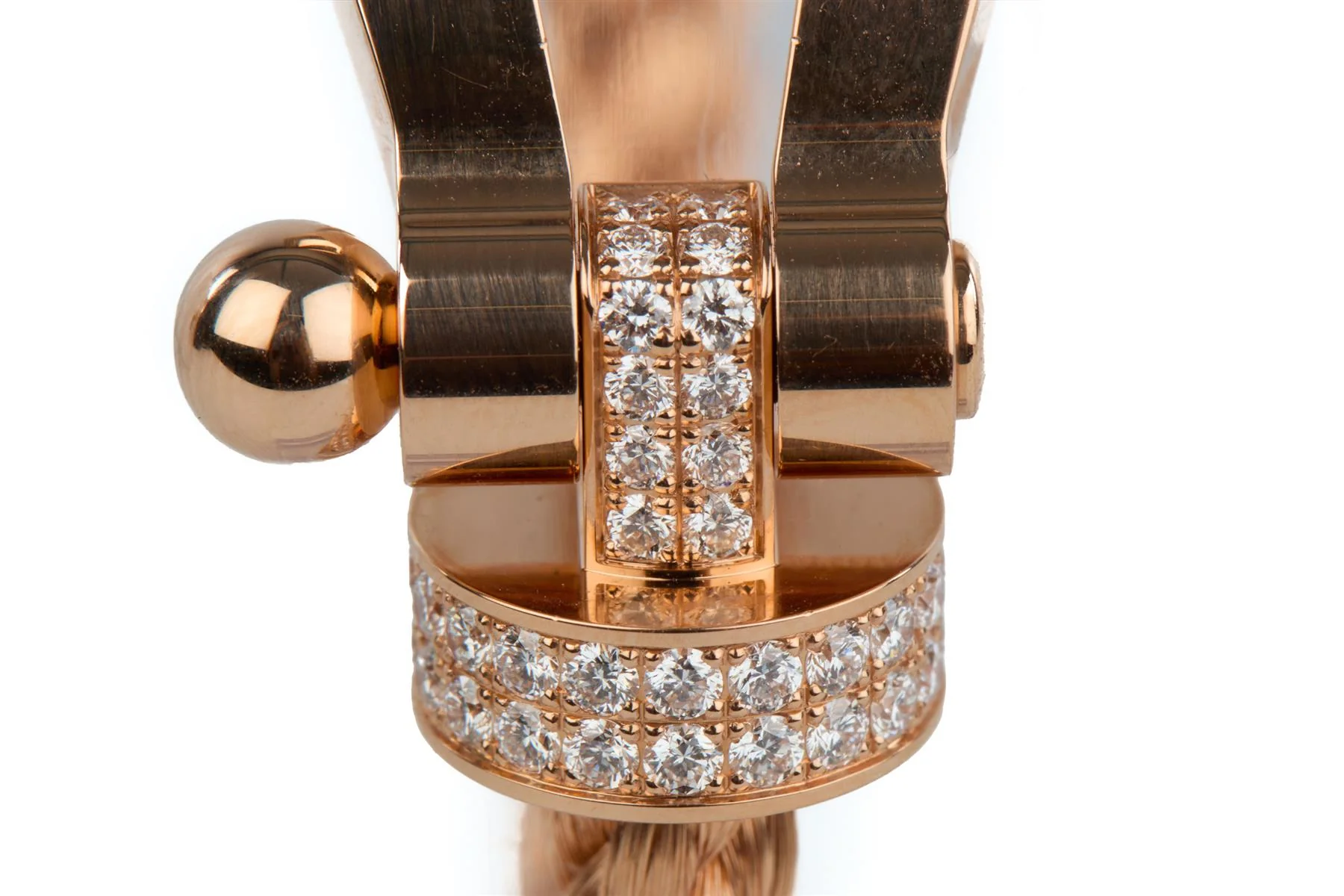 FRED FORCE 10 EXTRA LARGE 18K ROSE GOLD BRACELET 19.7 CM - Image 7
