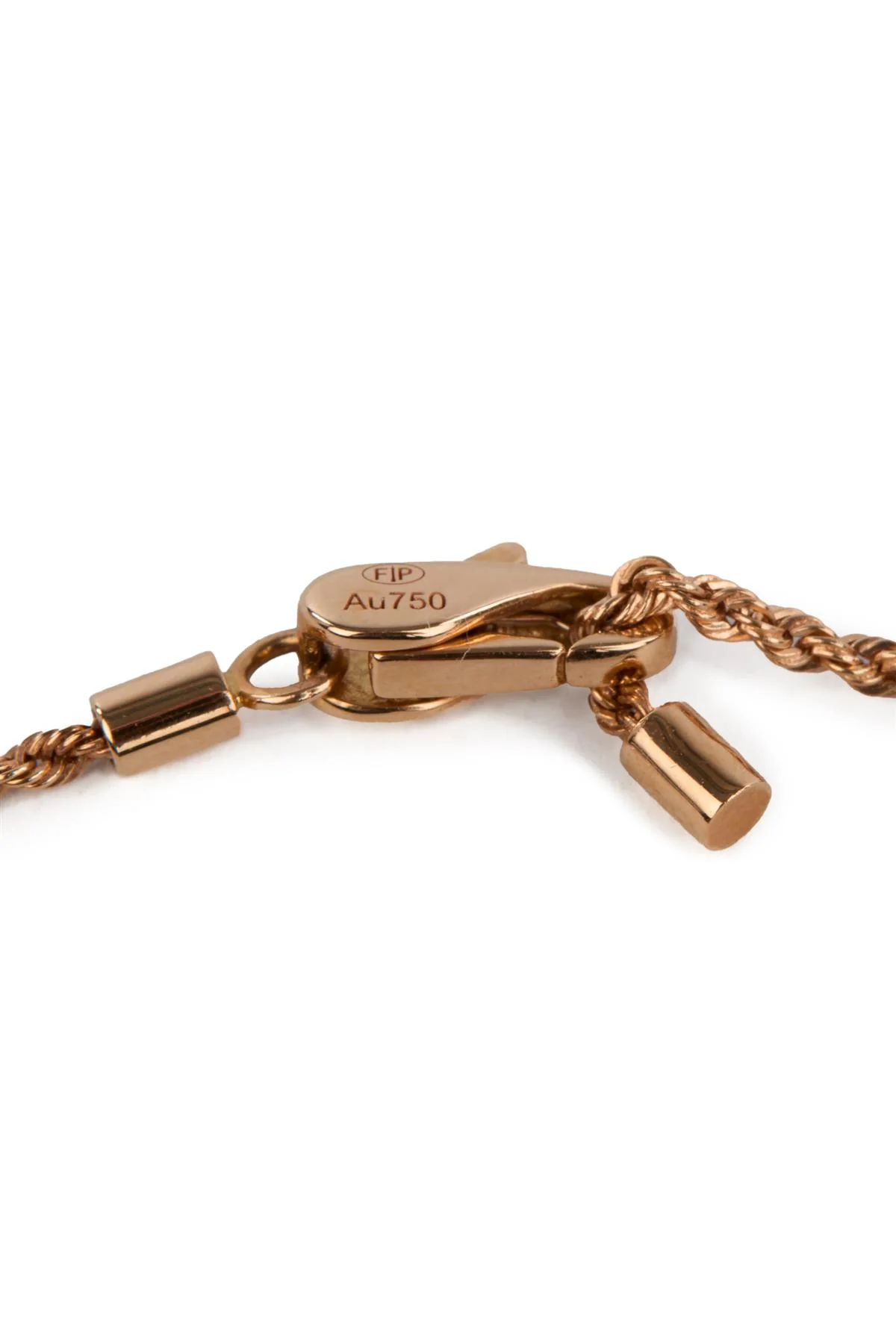 FRED FORCE 10 SMALL 18K ROSE GOLD CHAIN NECKLACE 40-45 CM - Image 6