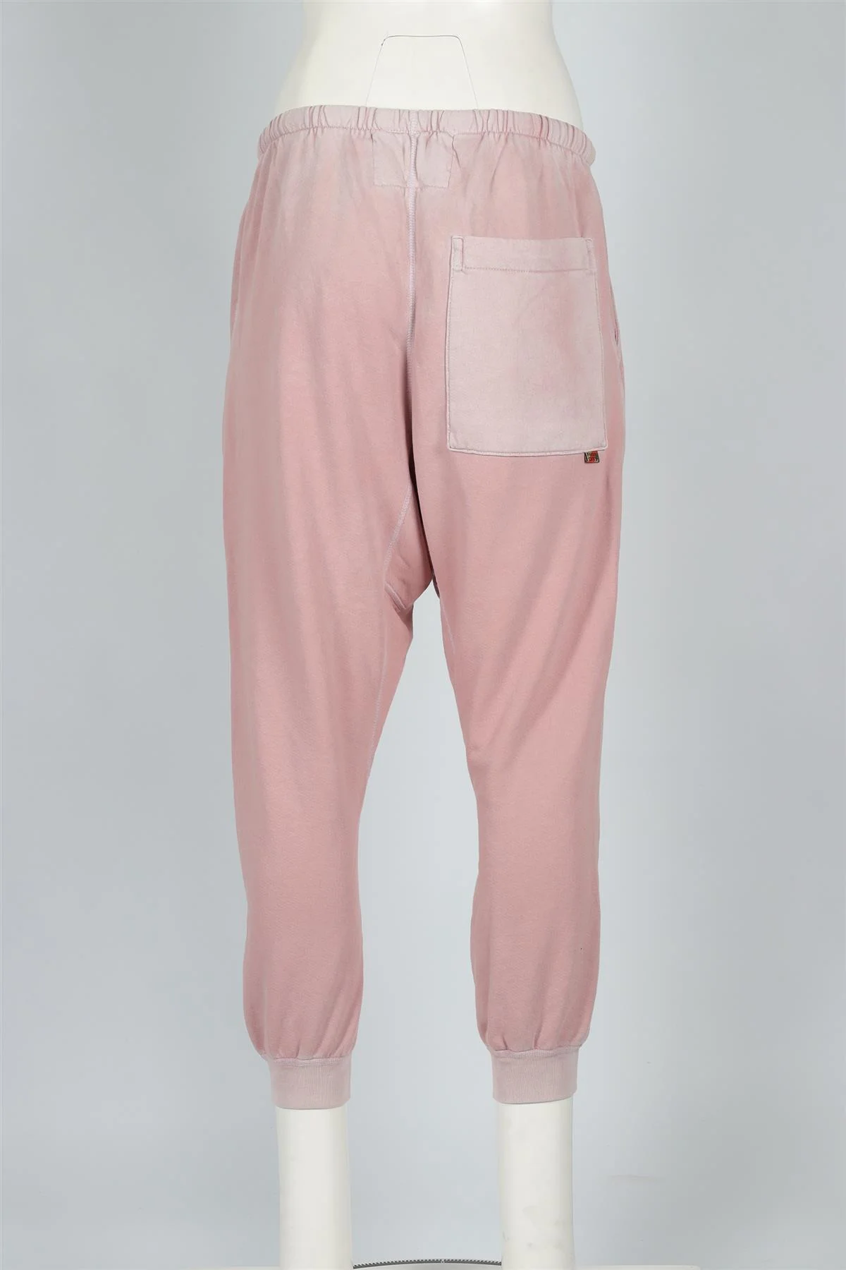 FREE CITY PINK COTTON TRACK PANTS SMALL - Image 4