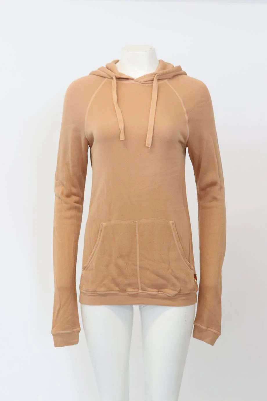 FREE CITY PRINTED COTTON JERSEY HOODIE SMALL - Image 2