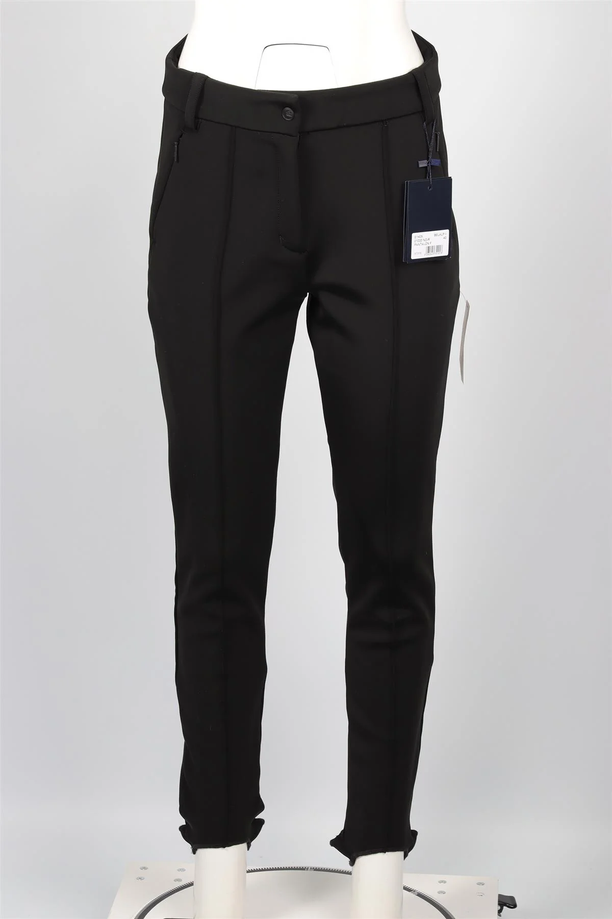 FUSALP BLACK STRETCH STIRRUP SKI PANTS FR 40 UK 12 - Image 2