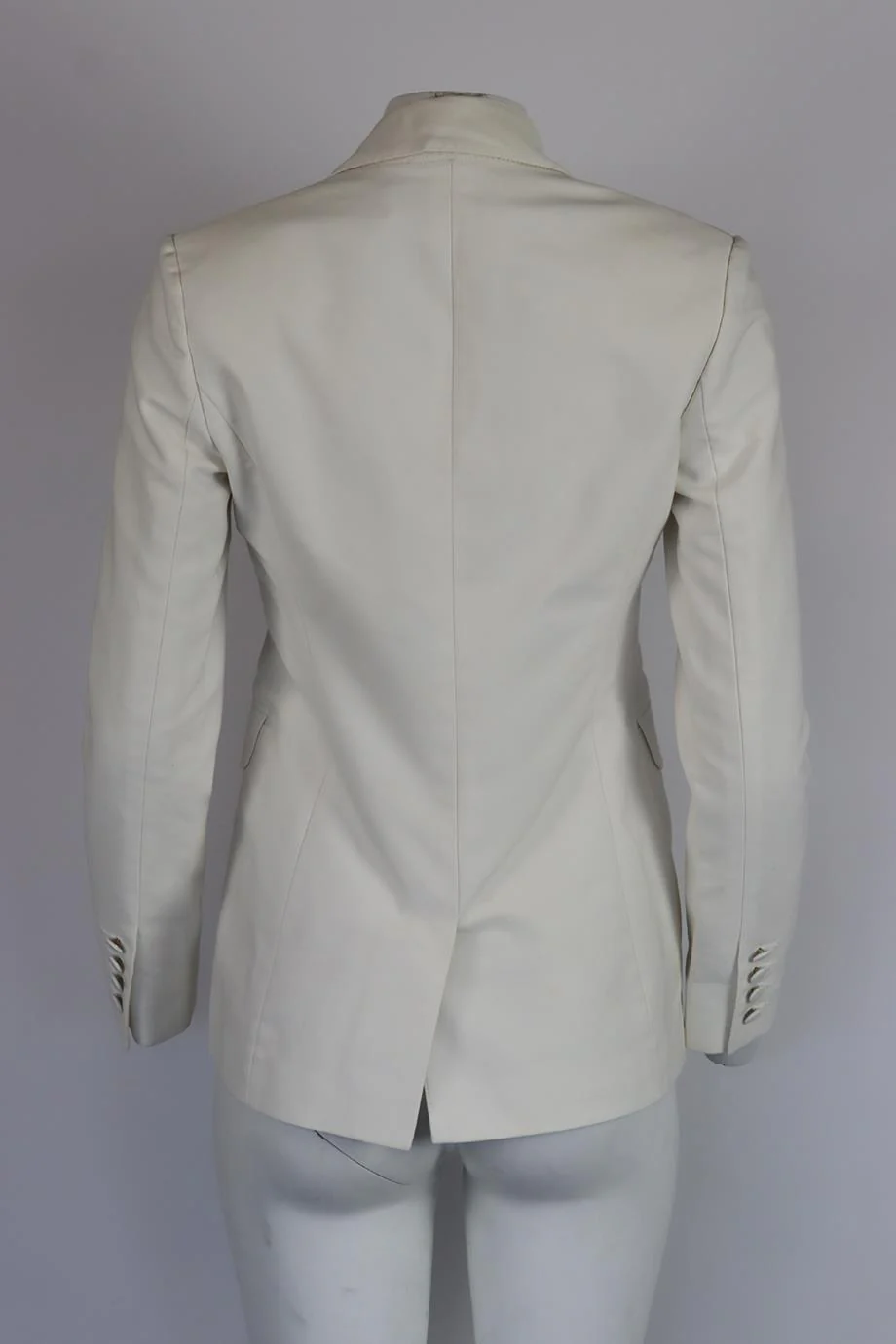 GABRIELA HEARST COTTON BLEND BLAZER IT 40 UK 8 - Image 4